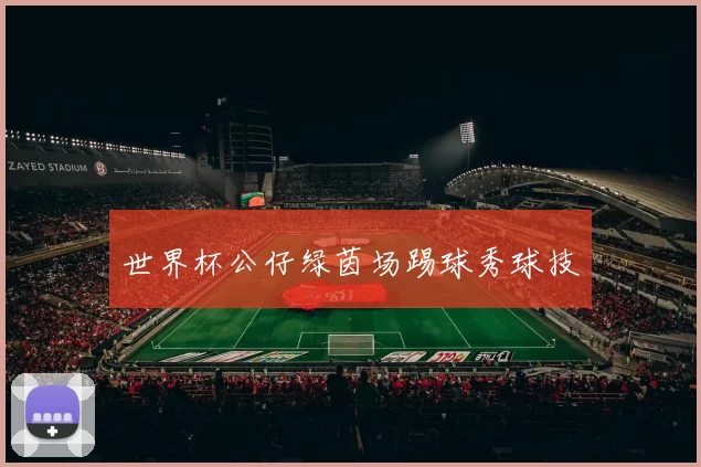 世界杯公仔绿茵场踢球秀球技