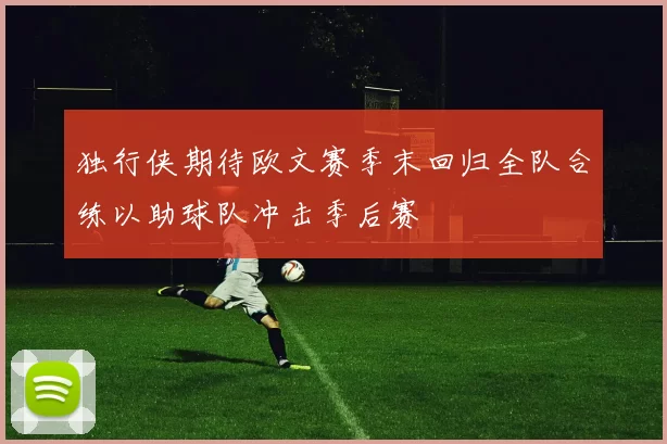 独行侠期待欧文赛季末回归全队合练以助球队冲击季后赛